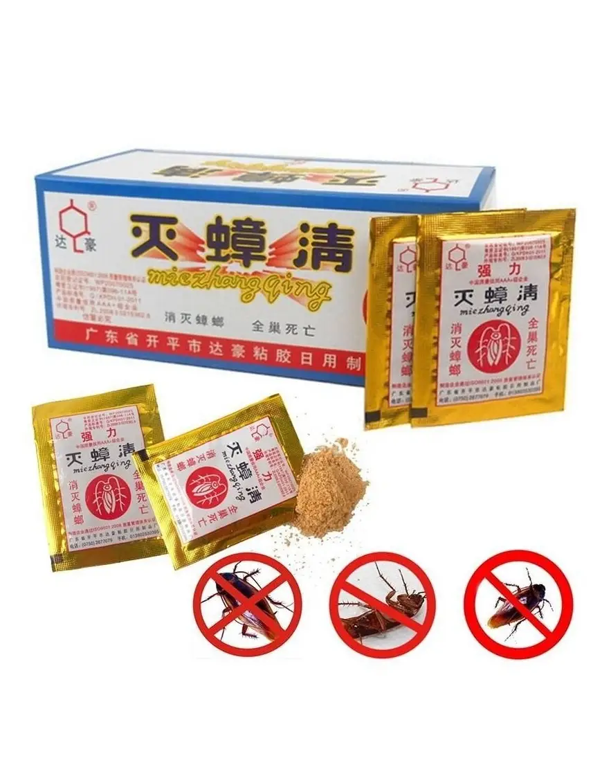INSECTICIDA CHINO P/CUCARACHAS SACHETTS
